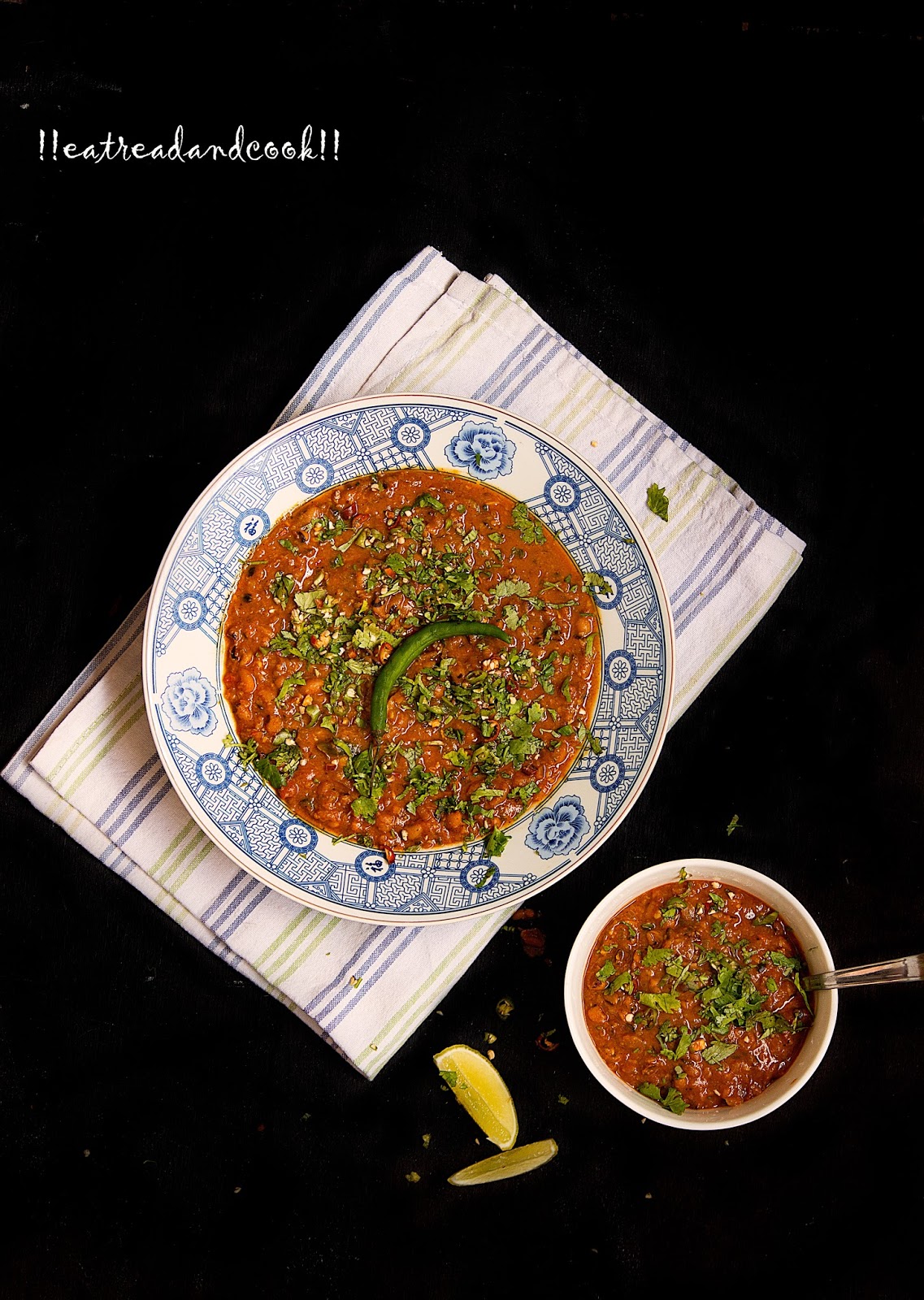 Black Eyed Beans Curry / Lobia Curry