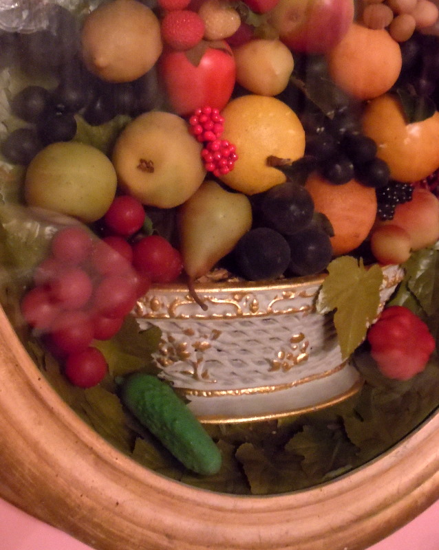 My Old Historic House Grandmothers Wax Fruit.