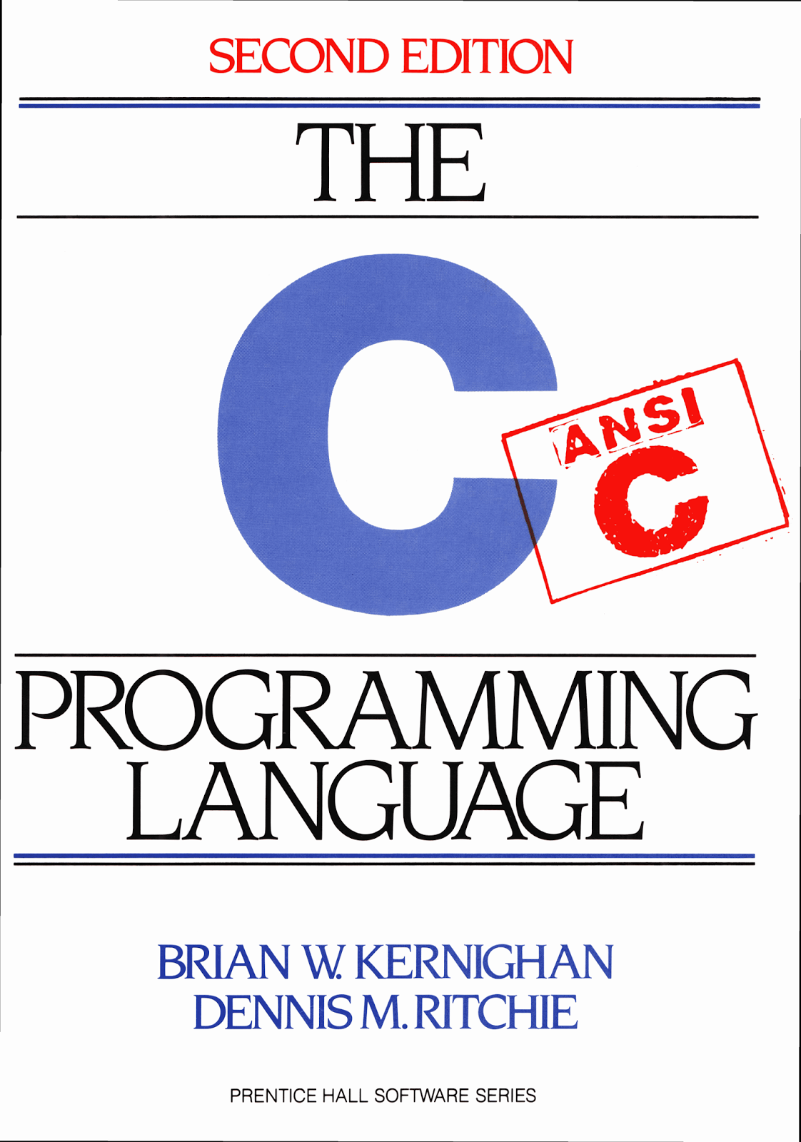 The C Programming Language, 2nd Edition