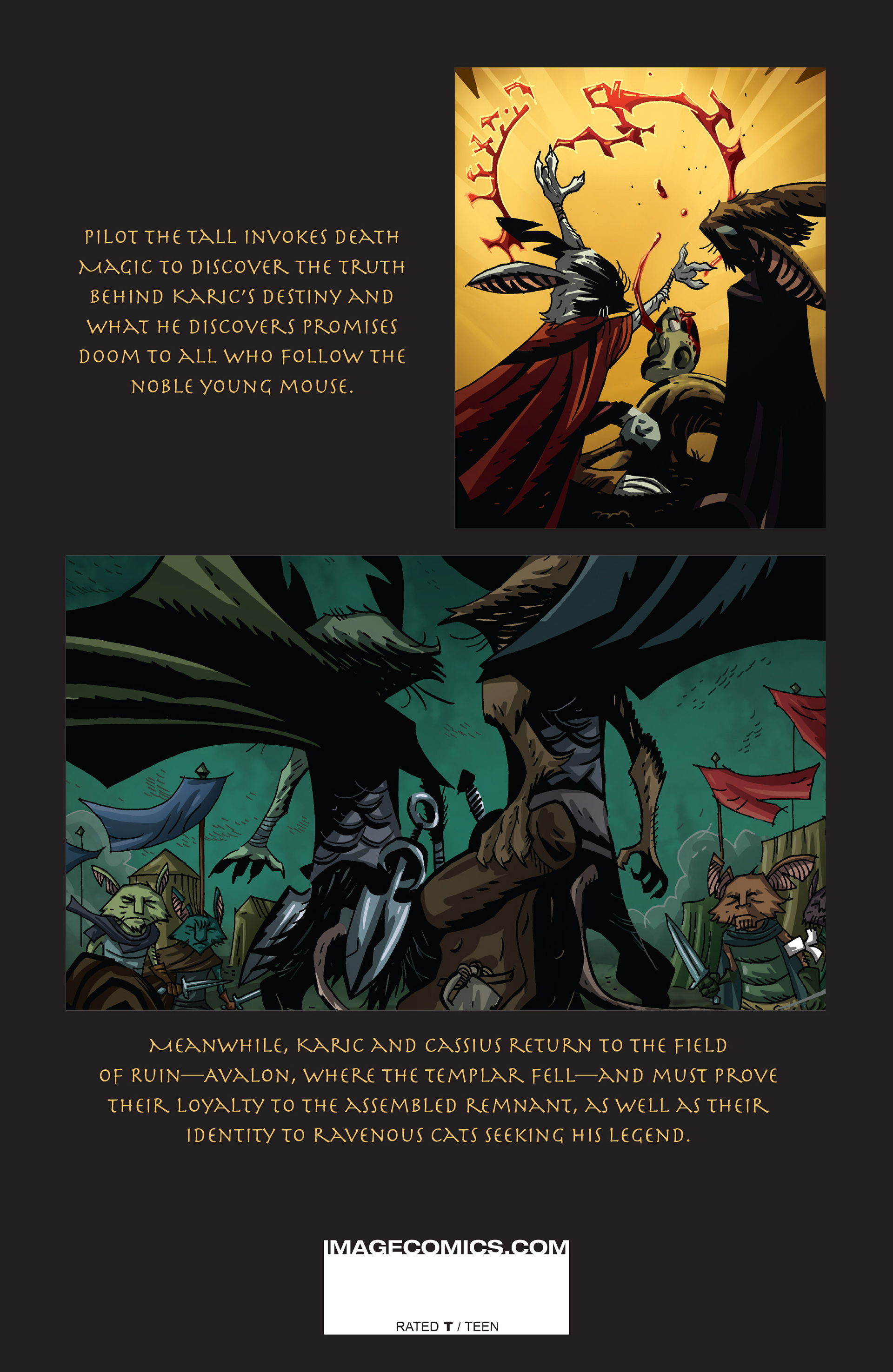 The Mice Templar Volume 4: Legend issue 10 - Page 31