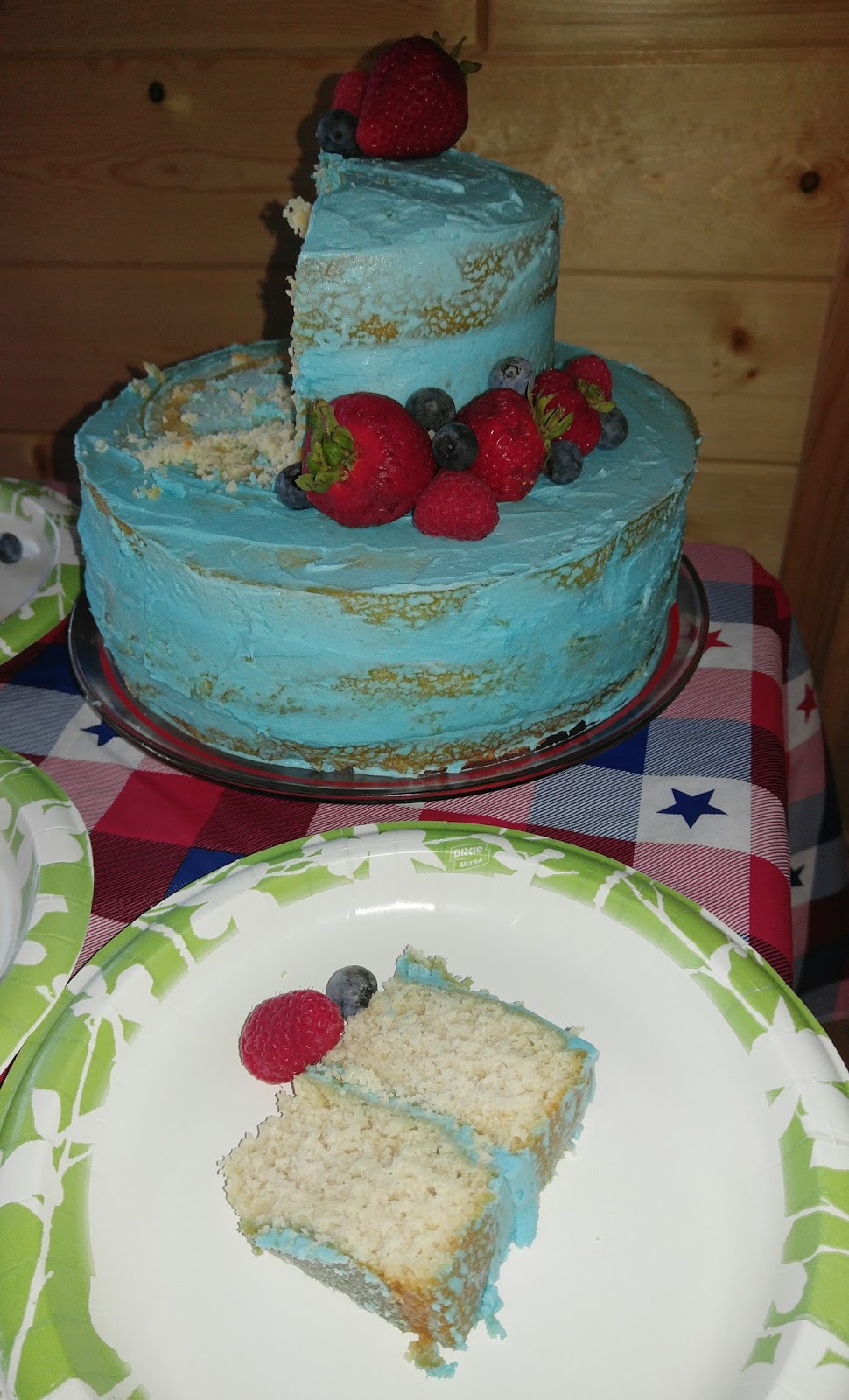 Rebecca's Amazing Creations Vanilla Bean Cake with Buttercream Frosting