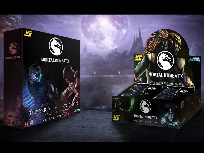 Jasco Games annuncia il gioco di carte collezionabili di Mortal Kombat