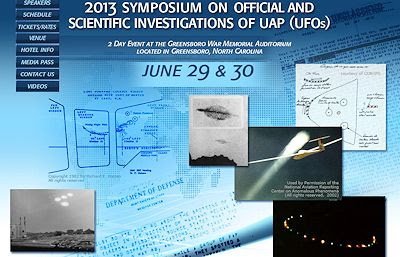 “Symposium on Official & Scientific Investigations of UAP (UFOs)"