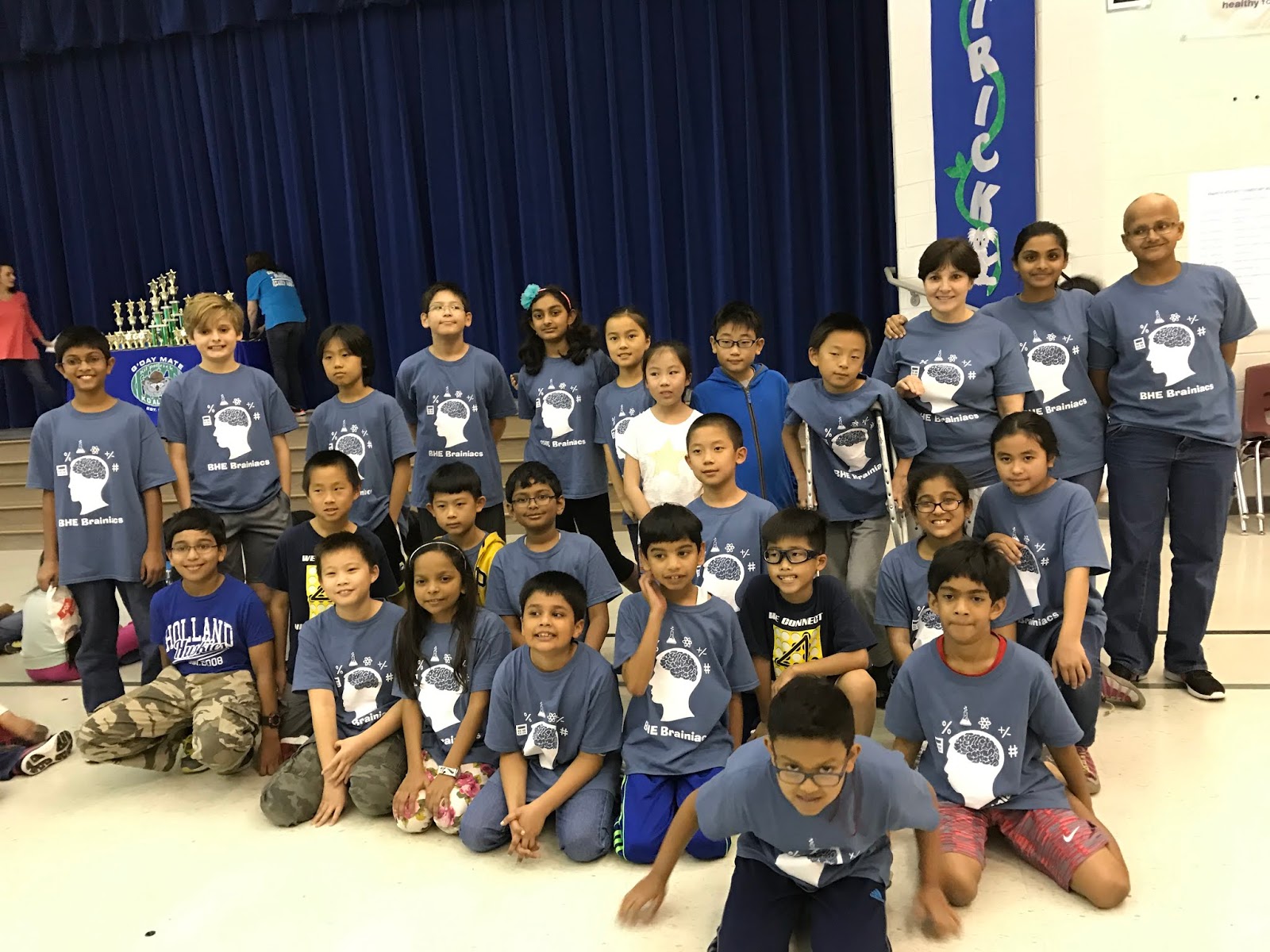 Bonnie Holland Elementary Math and Science Club Club Pictures