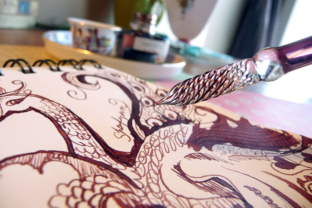 Glass Pens Shealynn's Faerie Shoppe