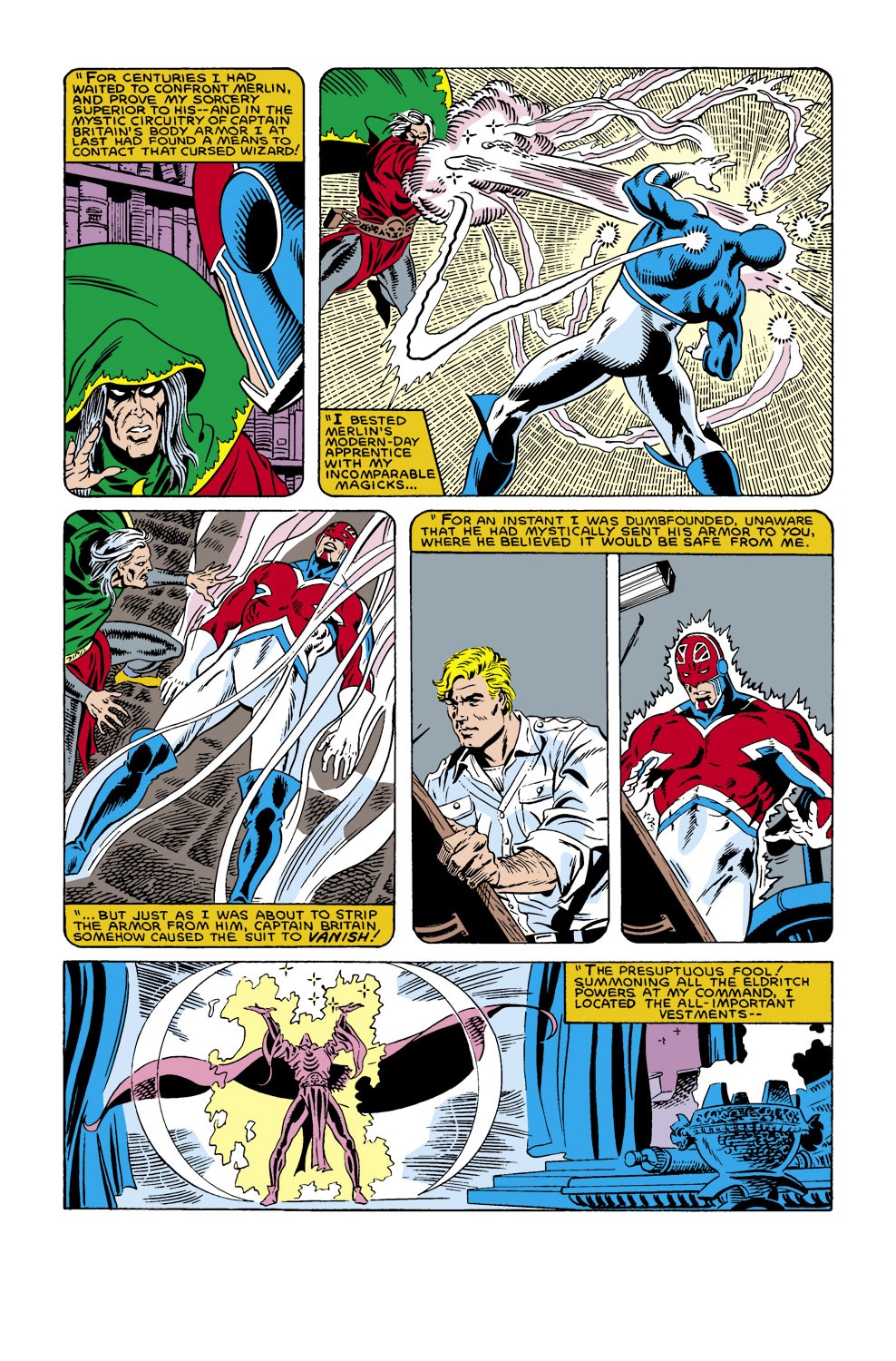 Read online Captain America (1968) comic -  Issue #305 - 22