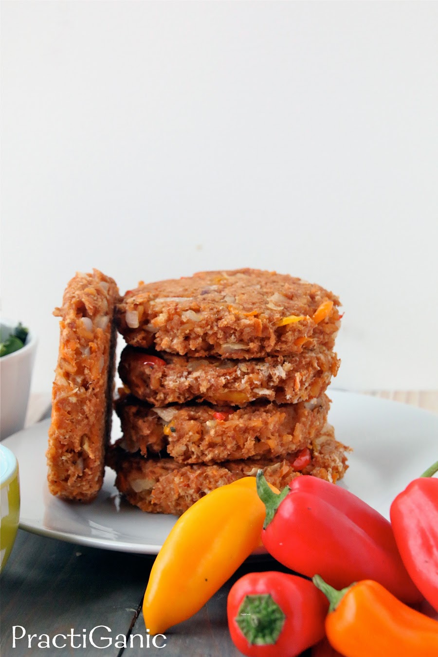 Leftover Refried Beans & Rice Burgers PractiGanic Vegetarian Recipes