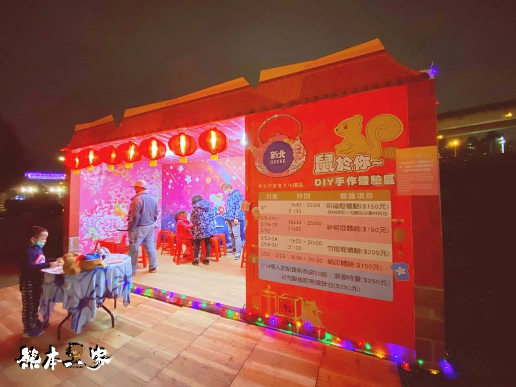 新北祈福燈會家金鼠喜-元宵燈會活動-新北大都會公園
