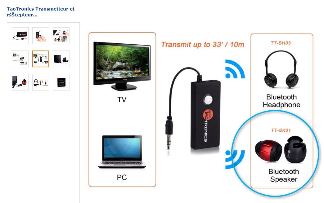 Bluetooth подключения телевизору наушники