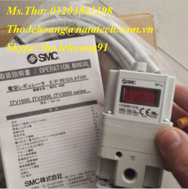 Van điều Ap Smc Itv2050 312s Tự động Hoa Cong Nghiệp