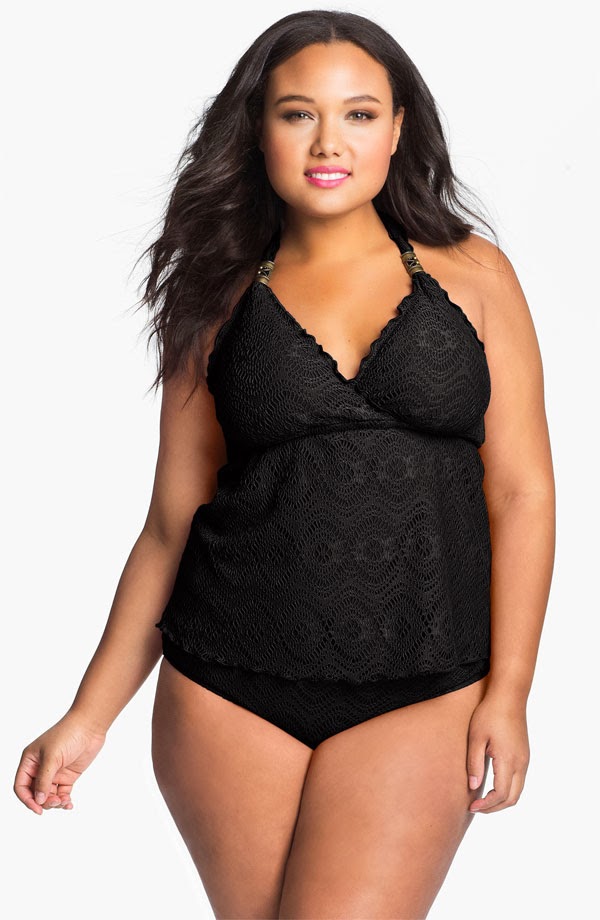 Plus Size Hot Models Curvy Girls and Their Fashion Plus Size Models Tankini Top