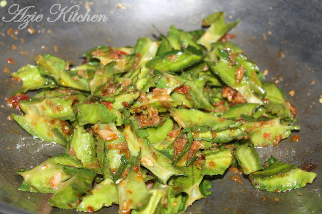 Kacang Botol Goreng Belacan