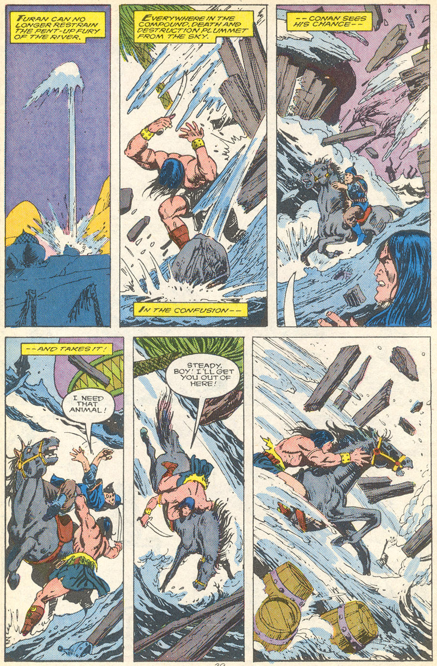 Read online Conan the Barbarian (1970) comic -  Issue #215 - 22