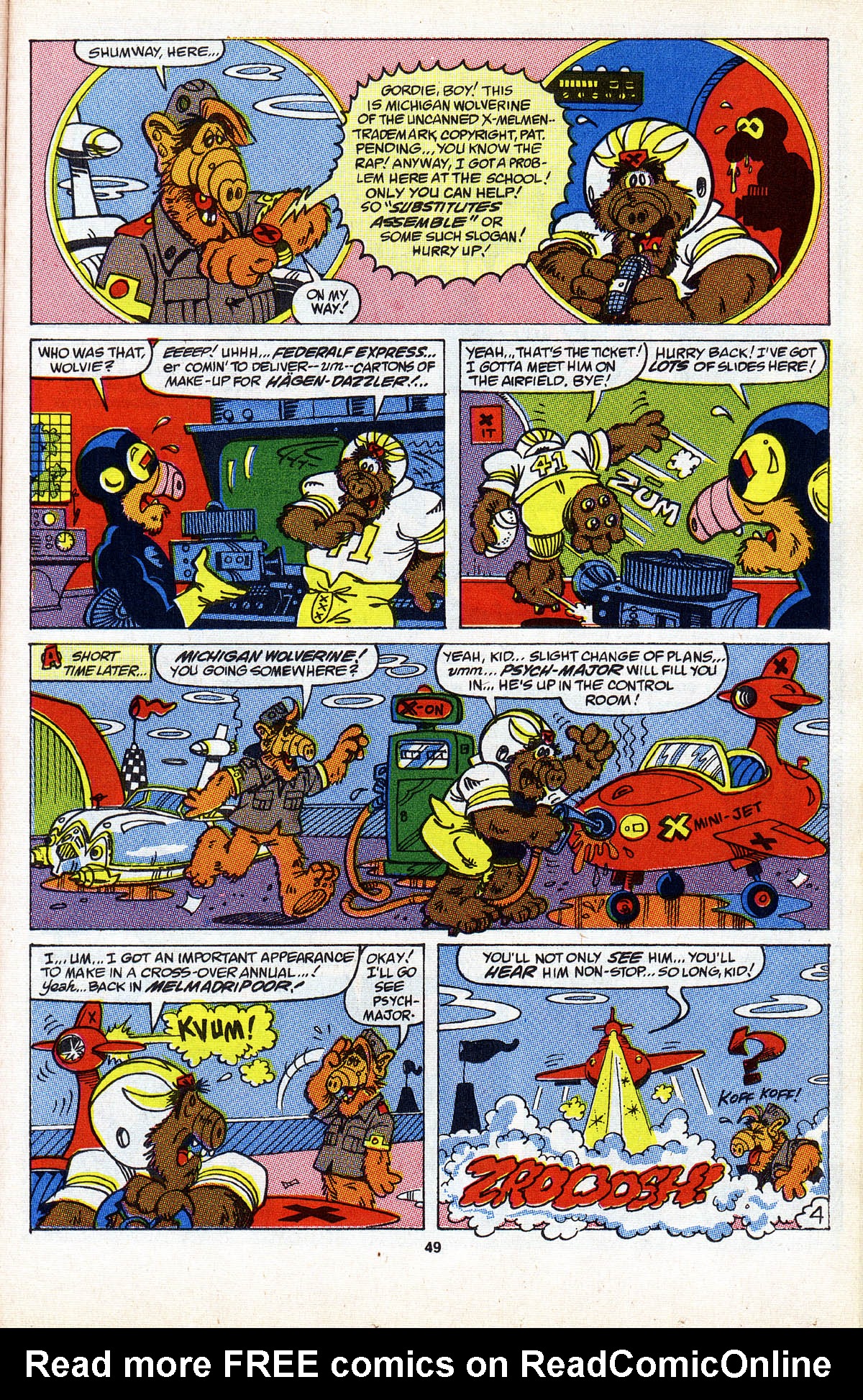 Read online ALF comic -  Issue #2 - 50
