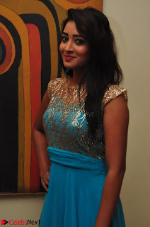 Bhanu Tripathi in Sleeveless Floor Lenght Anarkali gown At Desire Exhibition Launch 007