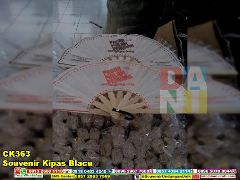 jual Souvenir Kipas Blacu