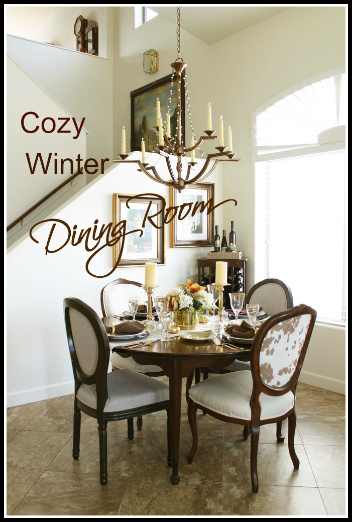 Cozy Winter Dining Room
