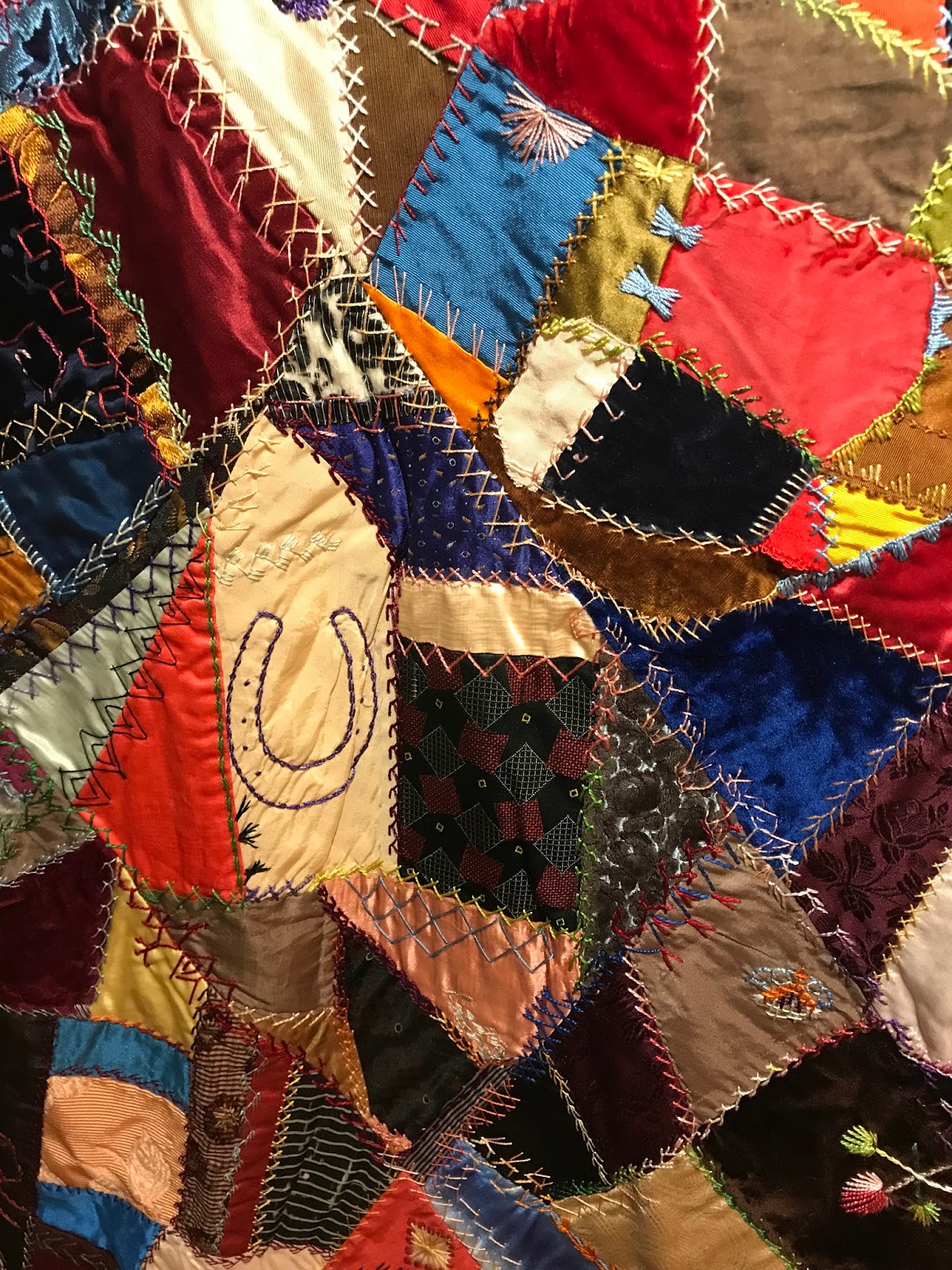 Humble Quilts Aurora Quilt Show Crazy Quilts!