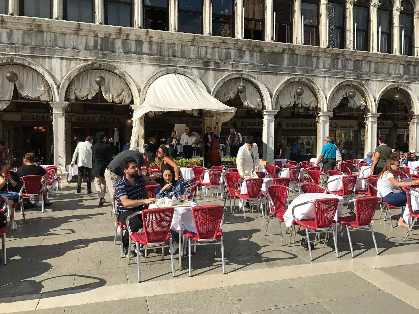 Barb's Tea Shop Caffe Florian in Venice Our visit to this magical