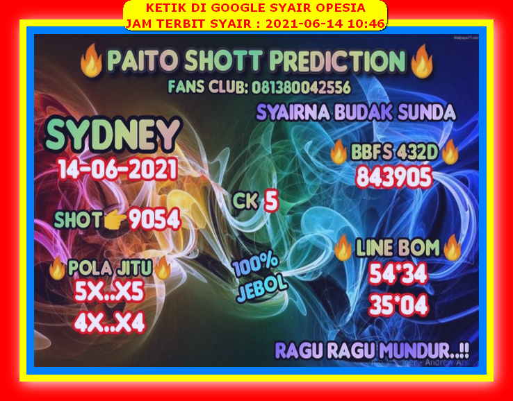gambar togel sydney