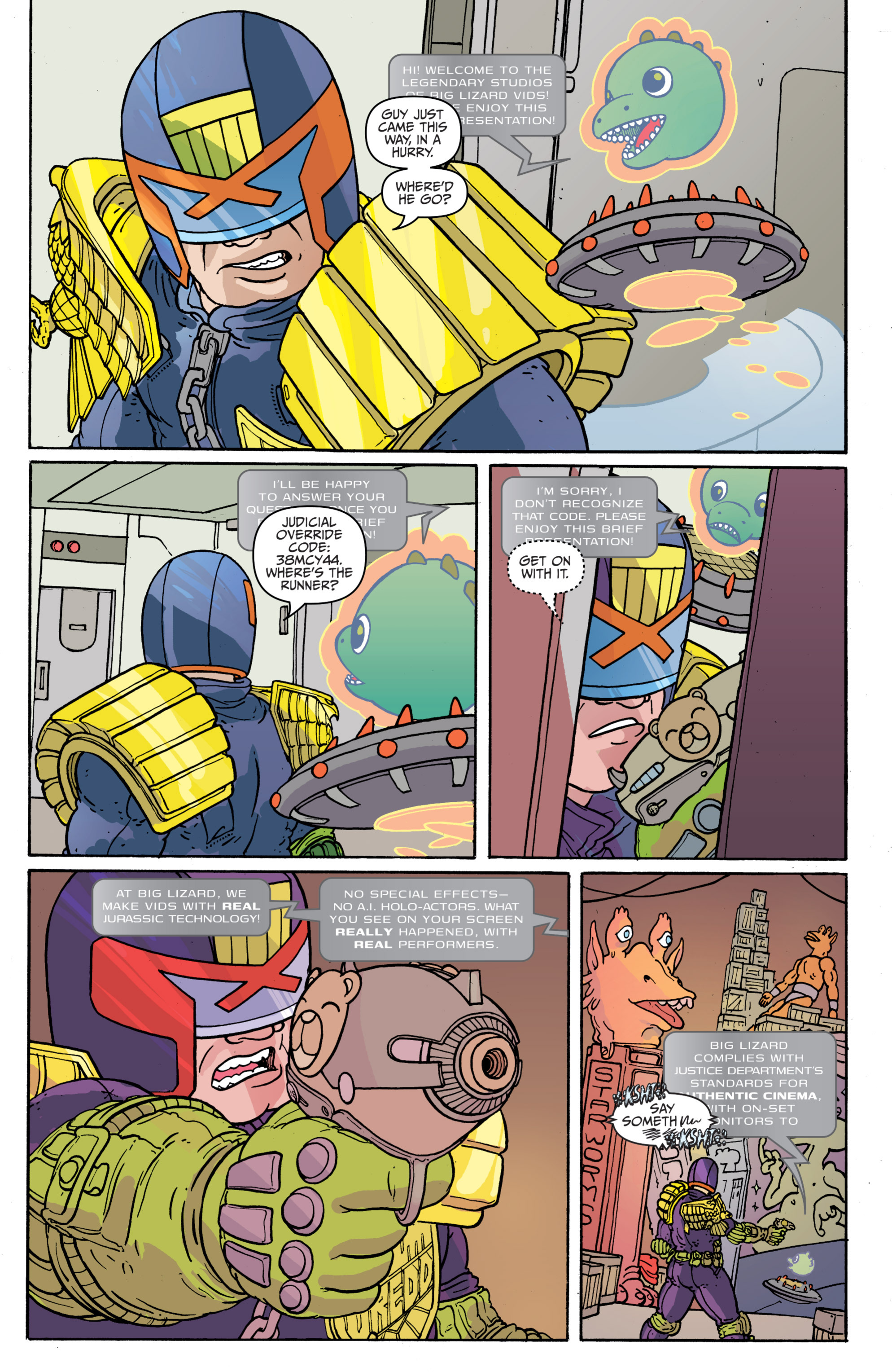 Read online Judge Dredd: Mega-City Two comic -  Issue #1 - 11