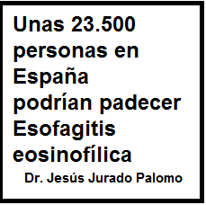 Unas 23.500 personas podrían padecer Esofagitis eosinofílica Fuente: Jesús Jurado Palomo