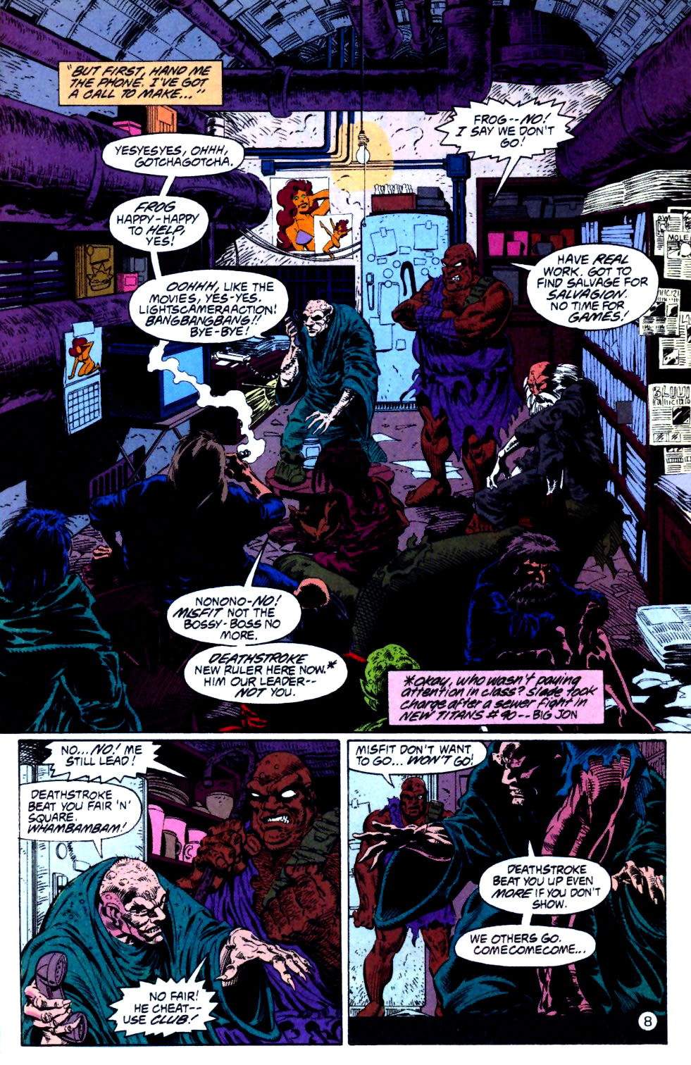 Deathstroke (1991) issue 15 - Page 9