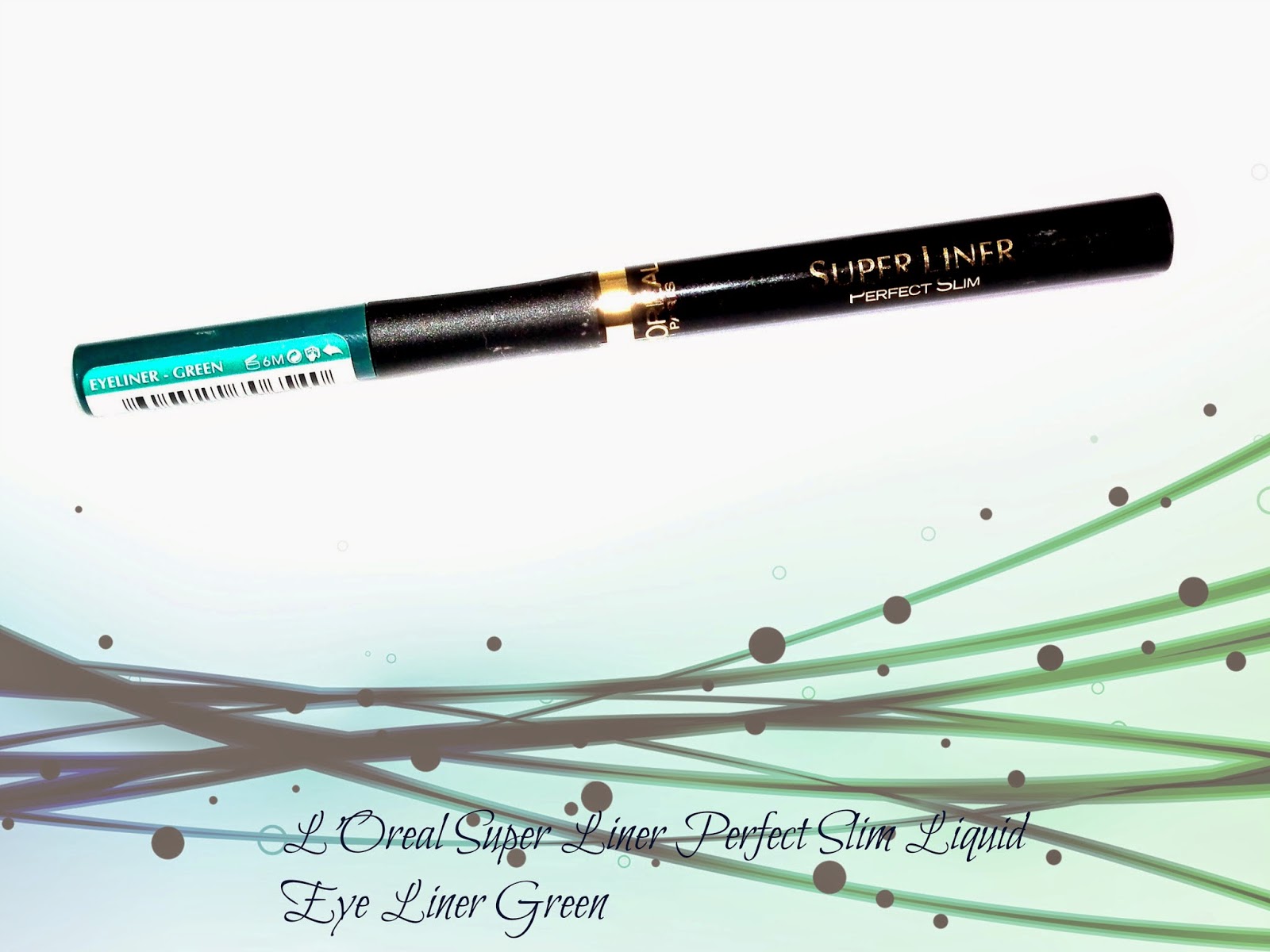 L'Oreal Super Liner Perfect Slim Liquid Eye Liner Green