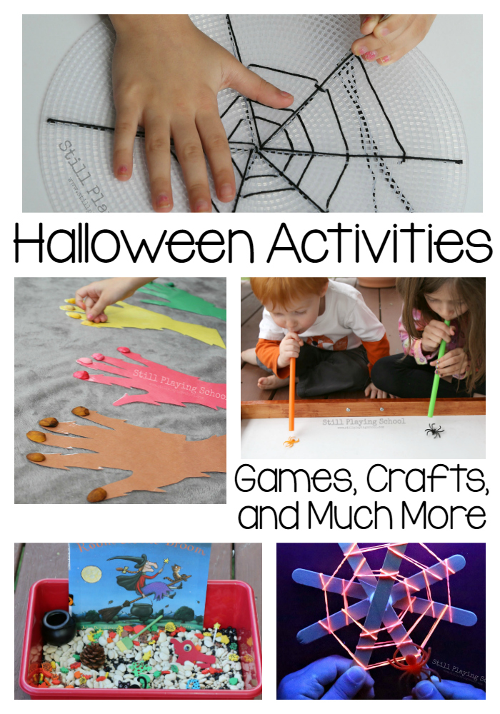 Still Playing School Halloween Activities for Kids