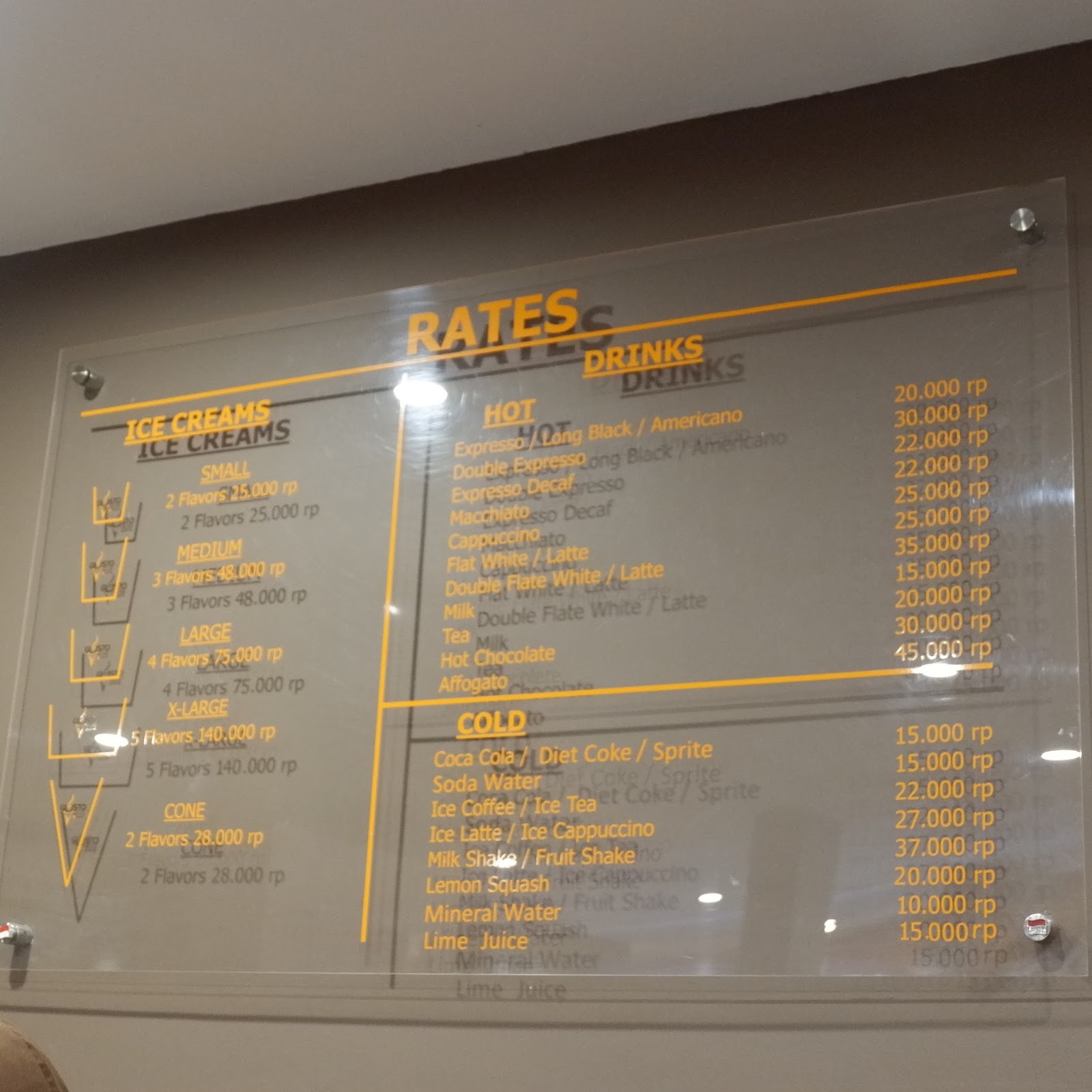 Gusto Gelato Caffe, Yummy Gelato From Bali — Maya Rumi