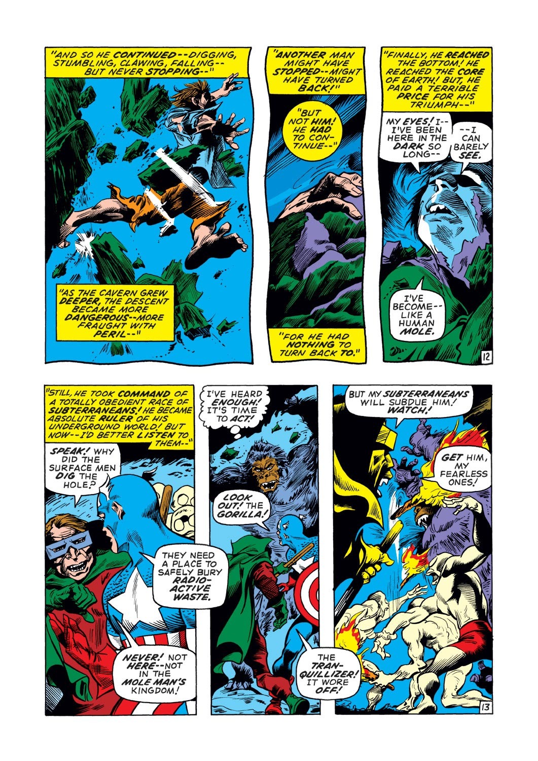Read online Captain America (1968) comic -  Issue #136 - 13