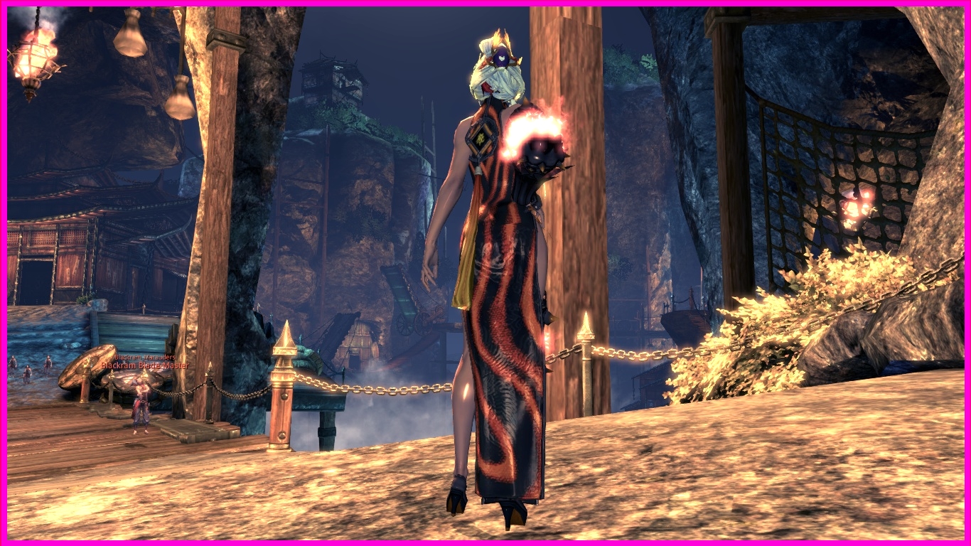 SkinXFormer's Skin Mod: Blade & Soul - Red Specter (Gon Outfit) Mod