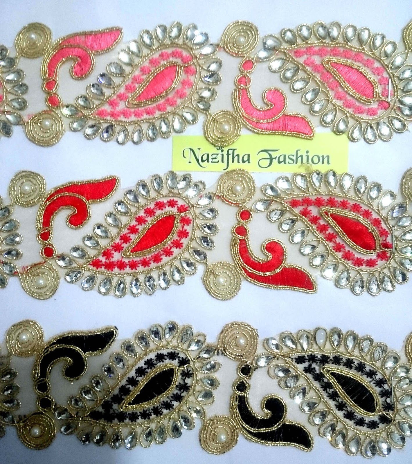 Fancy Embroidery Neck Design in Surat, Gujarat,India