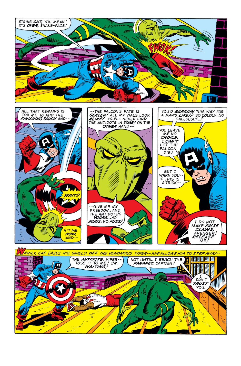 Read online Captain America (1968) comic -  Issue #157 - 20