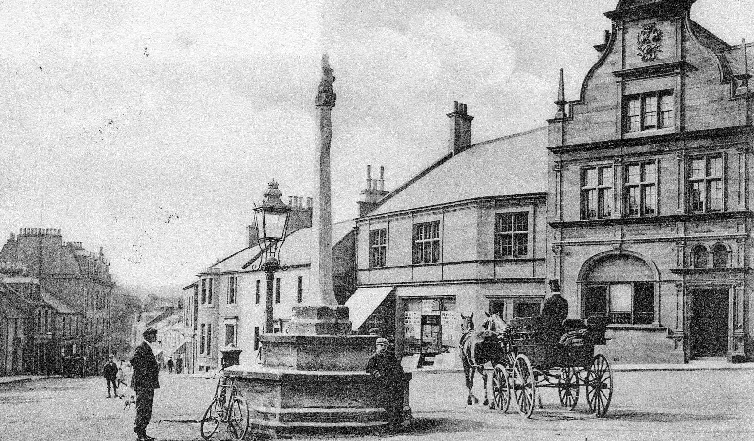 Tour Scotland Old Photographs High Street Melrose Scotland