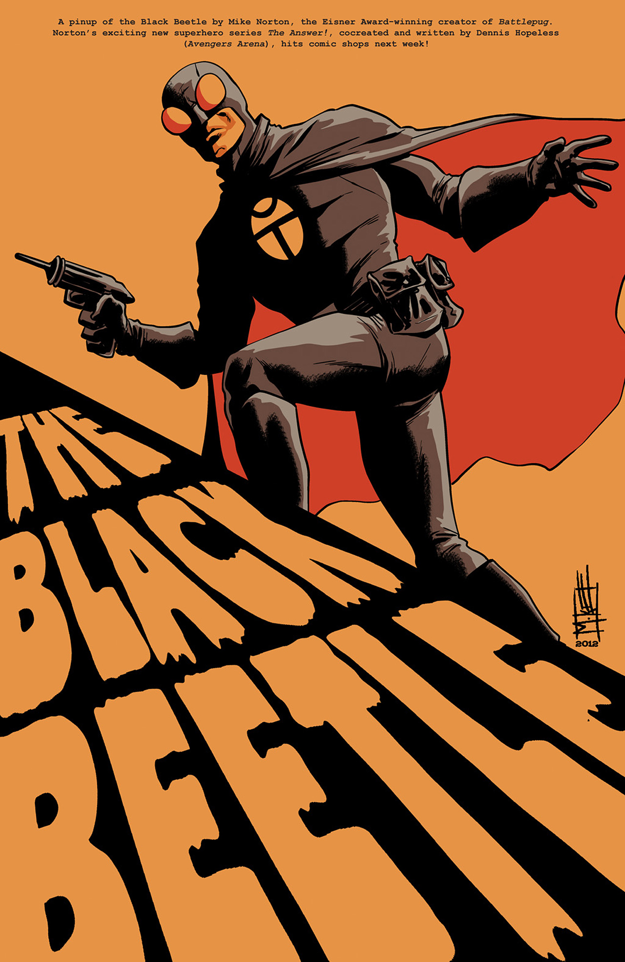 Read online The Black Beetle comic -  Issue #1 - 23