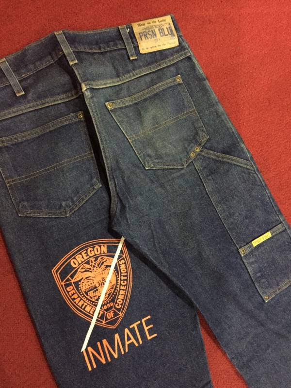ONE‐UP‐STYLE: Prison Blues Jeans / INMATE.
