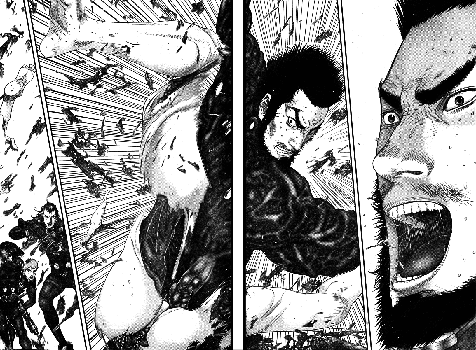 Gantz Chapter 274 Melee Rush Mangahasu