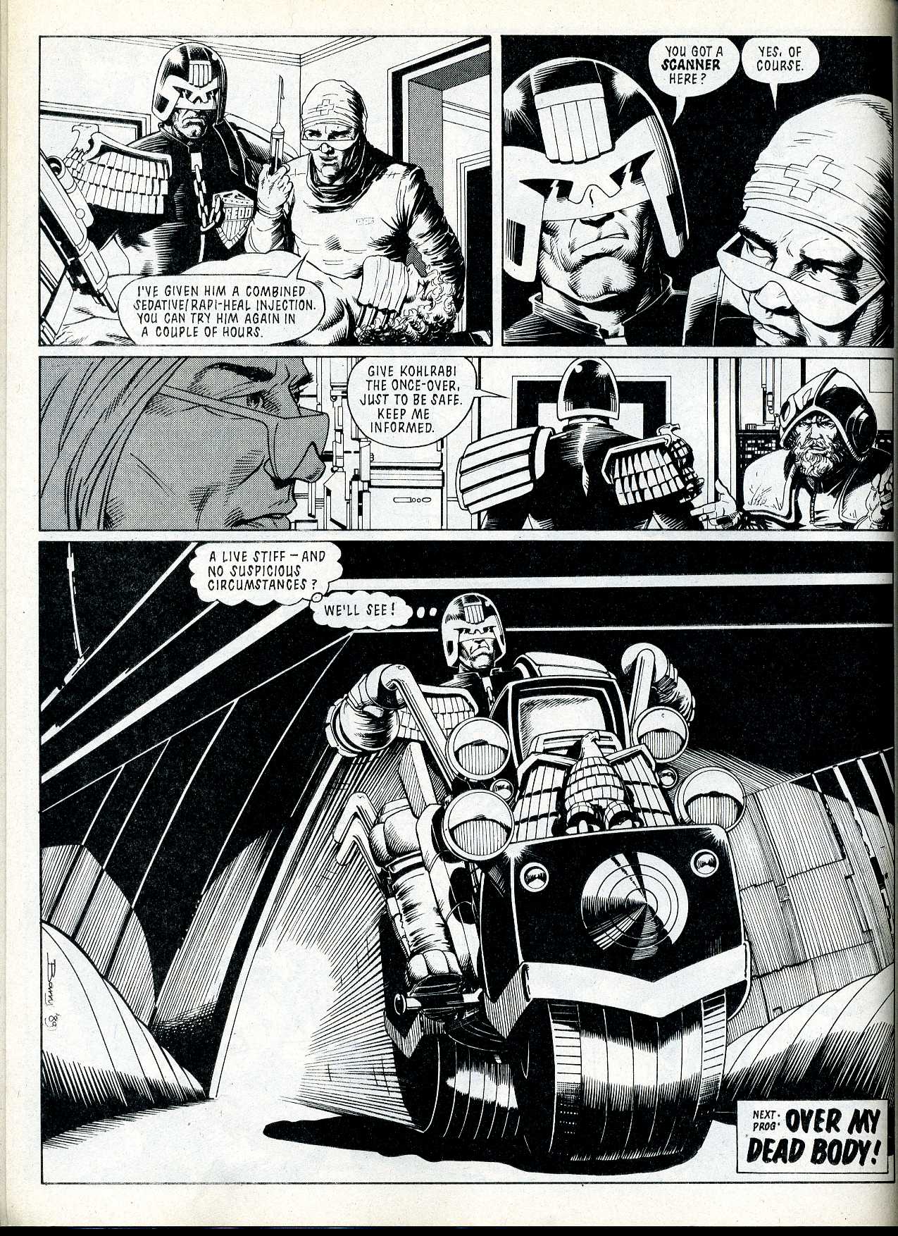 Read online Judge Dredd: The Complete Case Files comic -  Issue # TPB 13 (Part 1) - 112