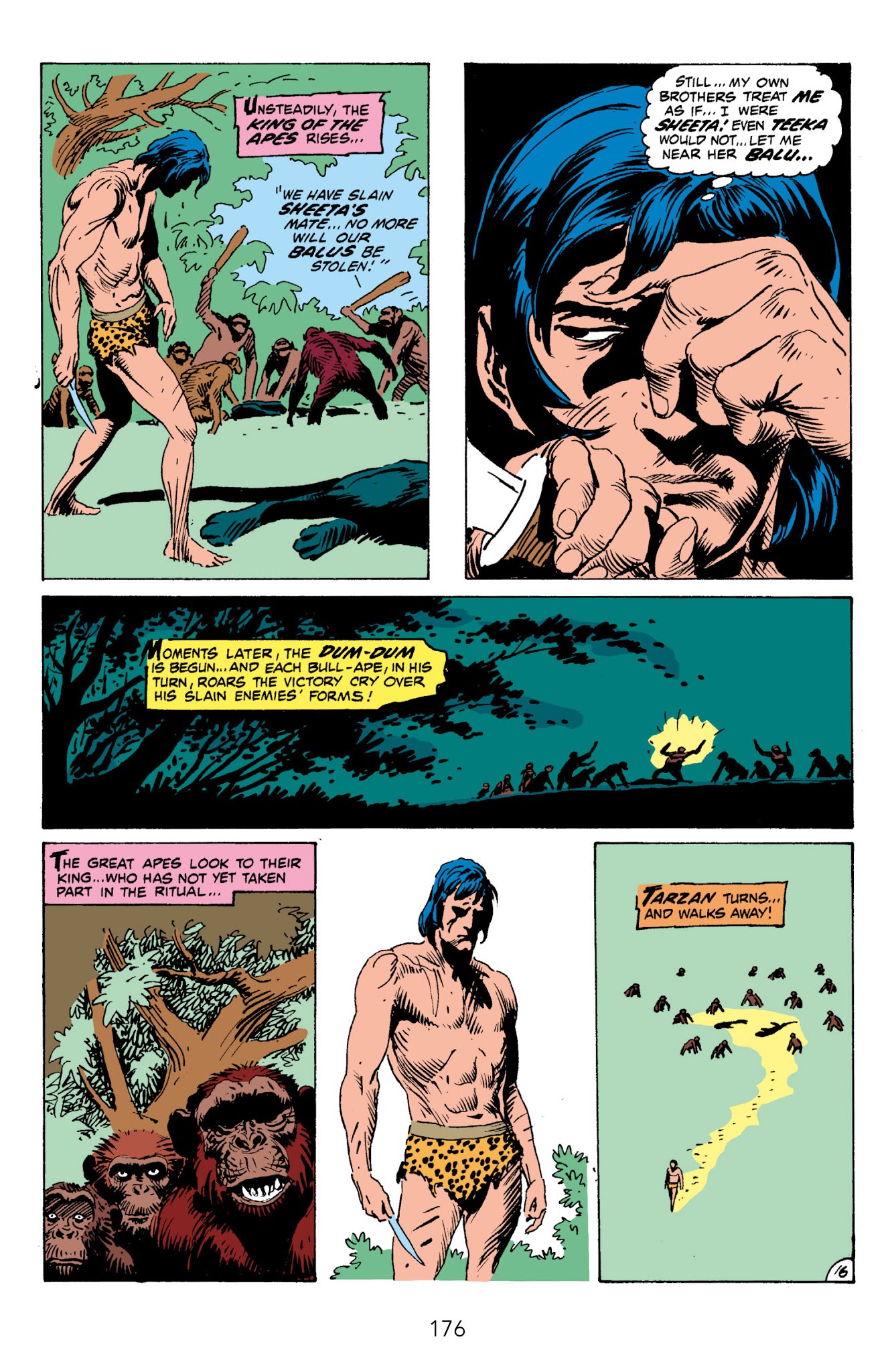 Read online Edgar Rice Burroughs' Tarzan The Joe Kubert Years comic -  Issue # TPB 1 (Part 2) - 77
