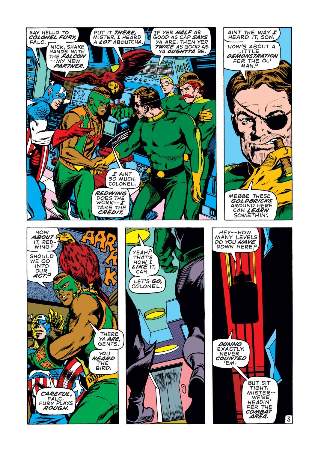 Read online Captain America (1968) comic -  Issue #135 - 4