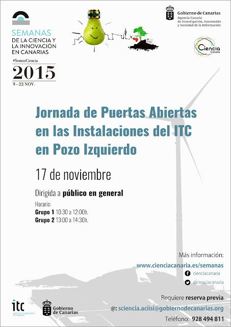 Jornadas Puertas Abiertas en las Instalaciones del ITC en Pozo Izquierdo