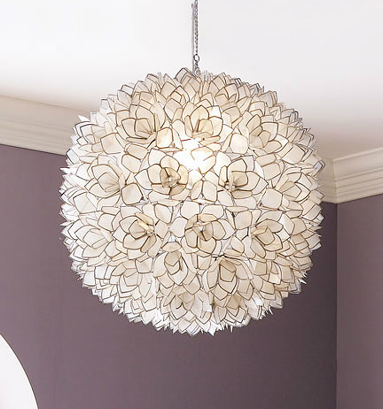 RG _ the shop library Capiz Shell Pendant Light