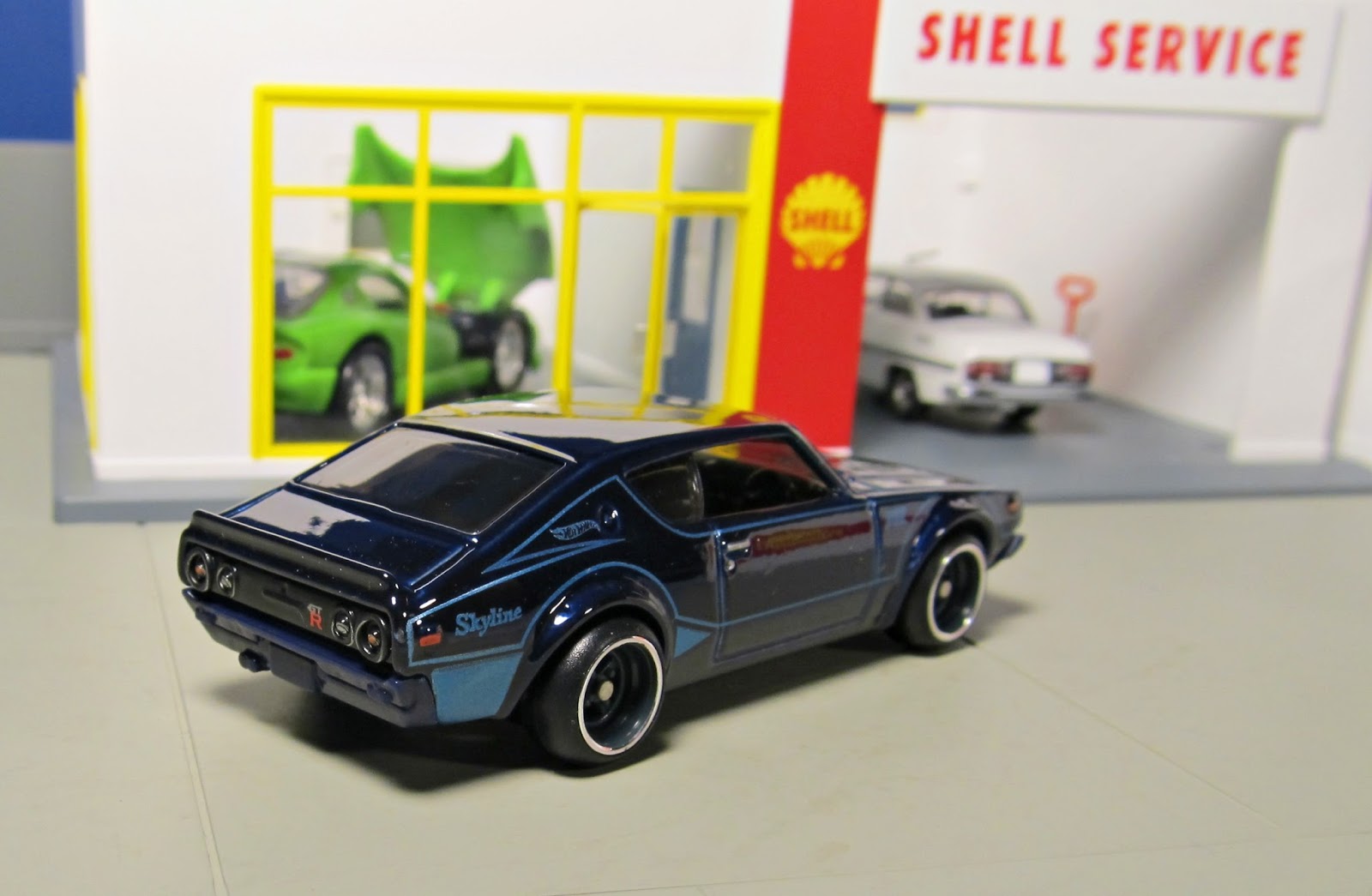 hot wheels nissan skyline 2000 gtr super treasure hunt