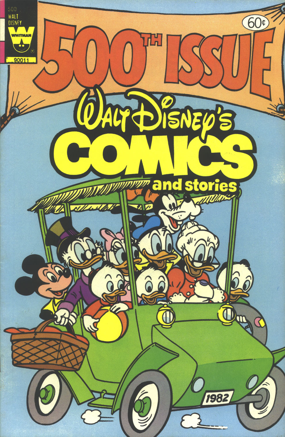Read online Walt Disney's Comics and Stories comic -  Issue #500 - 1
