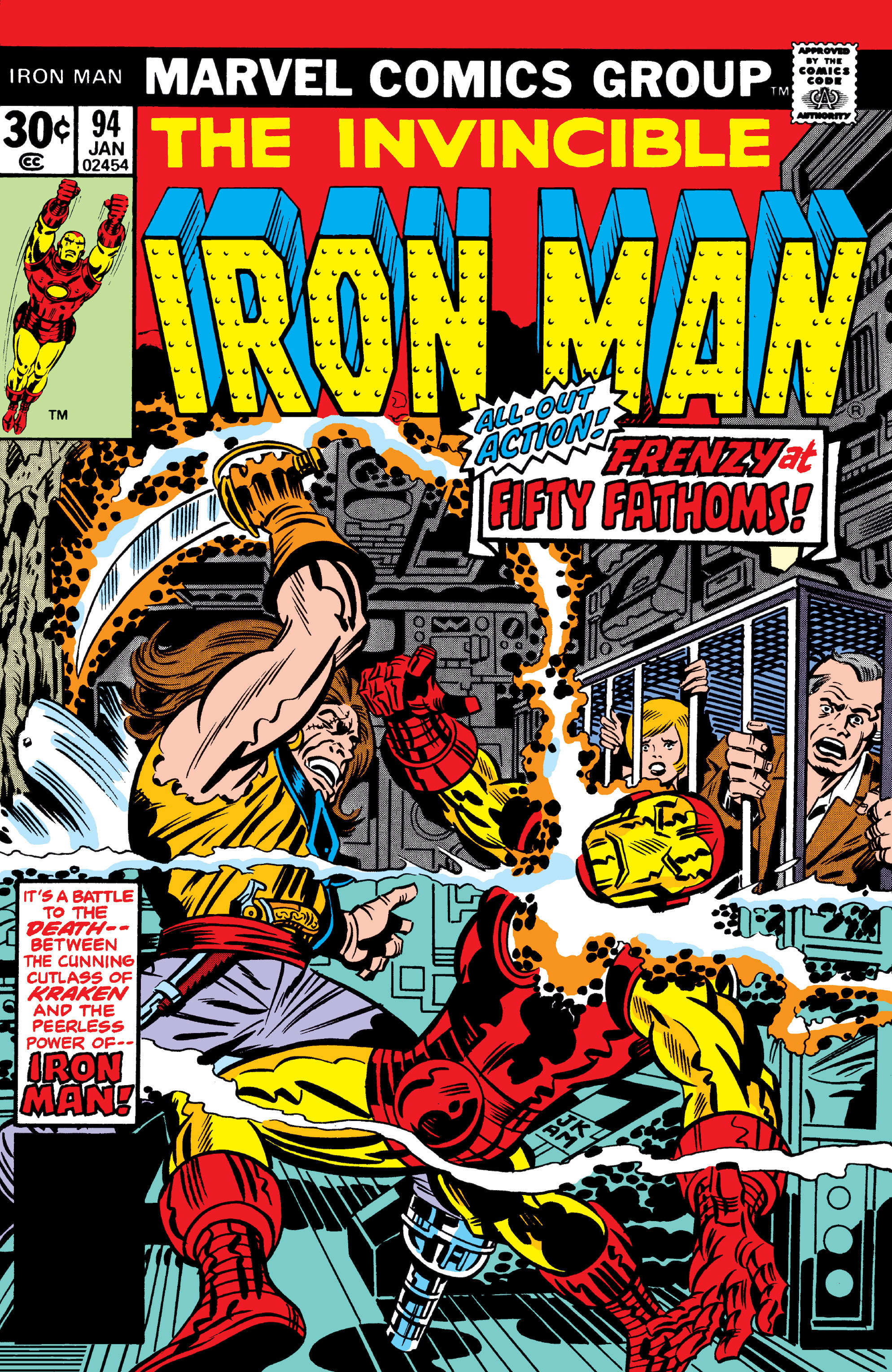 Read online Iron Man (1968) comic -  Issue #94 - 1