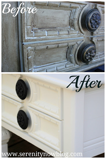 Thrift Store Furniture Makeover from Serenity Now