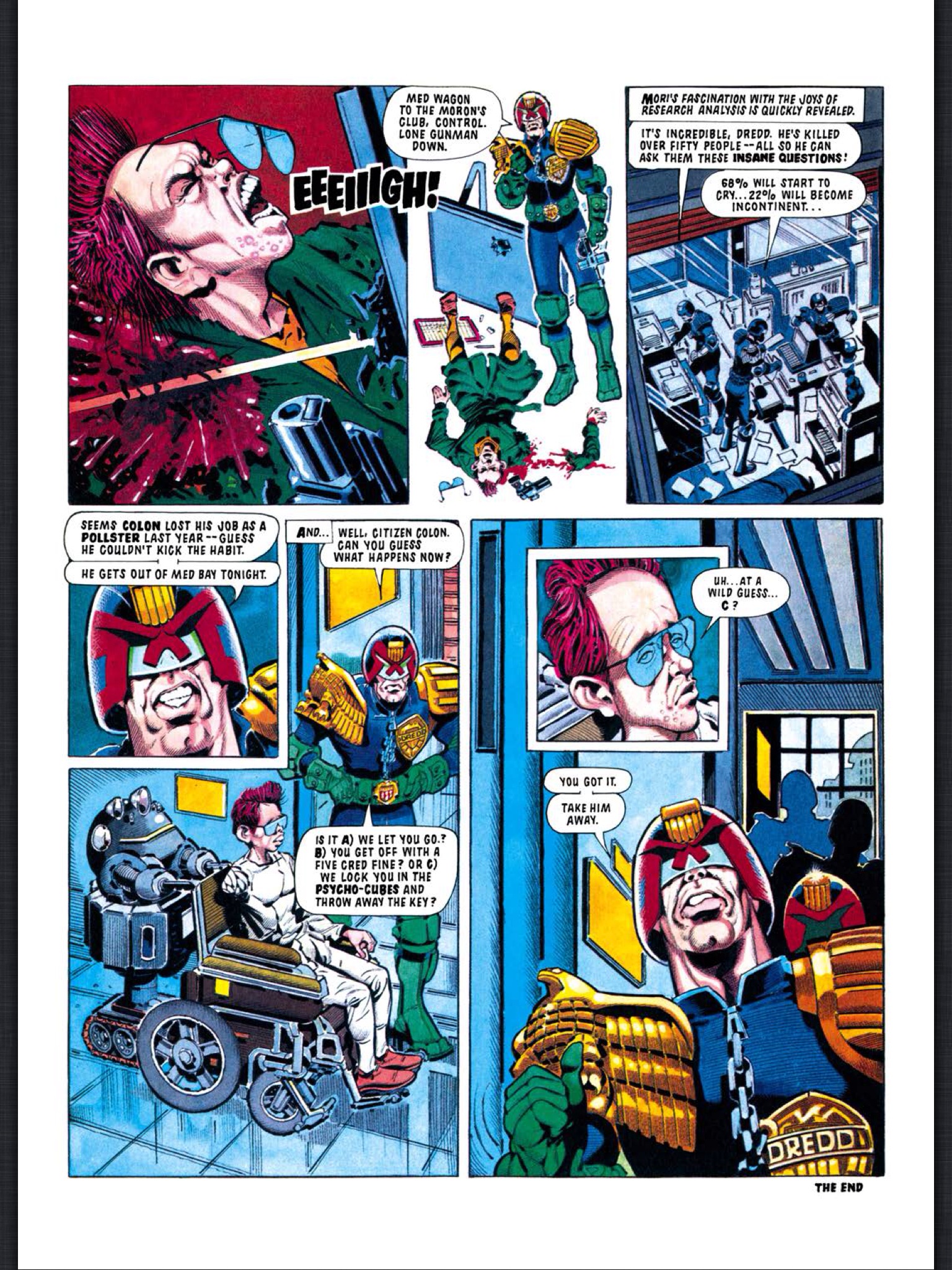 Read online Judge Dredd: The Complete Case Files comic -  Issue # TPB 18 - 133