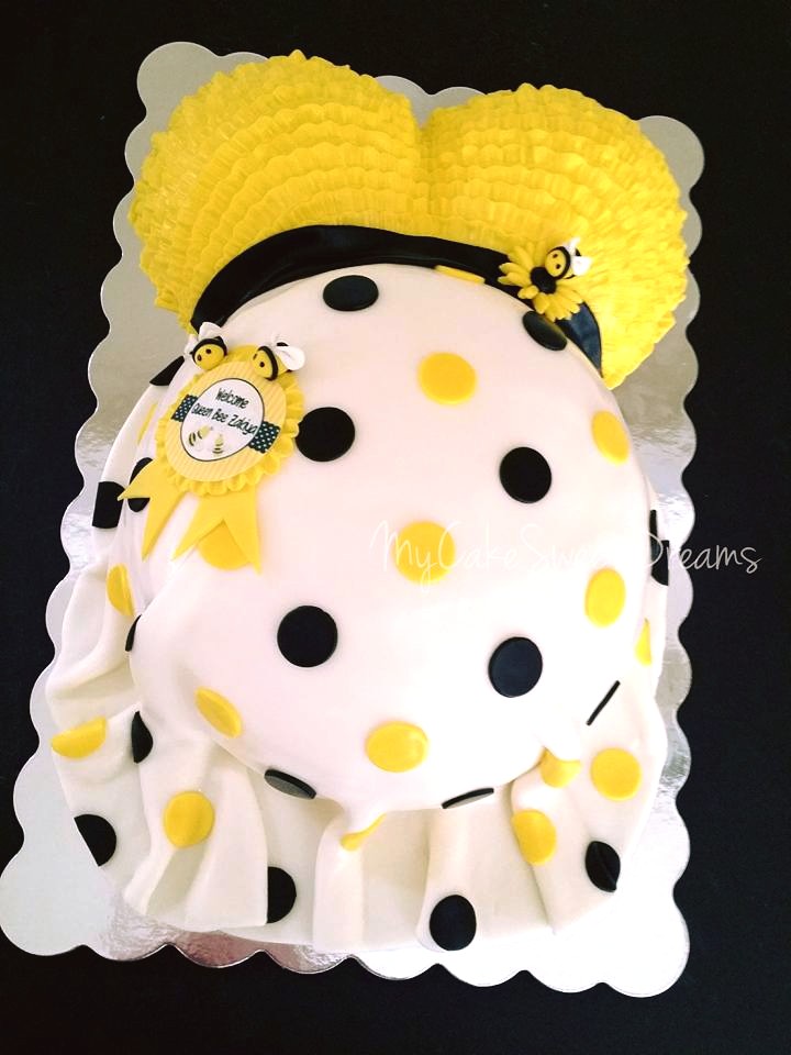 Bumble Bee Baby Shower Sheet Cake Bumble Bee Baby Shower Sheet Cake