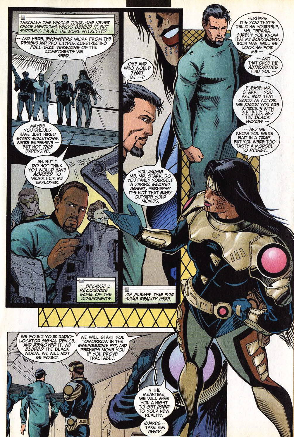 Read online Iron Man (1998) comic -  Issue #6 - 17